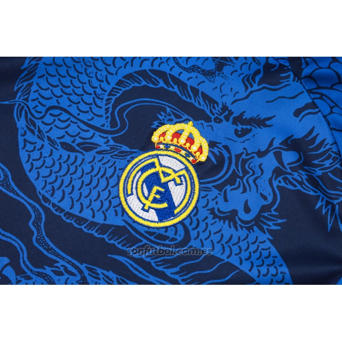Chandal del Real Madrid Dragon Manga Corta 2024-2025 Azul - Pantalon Corto